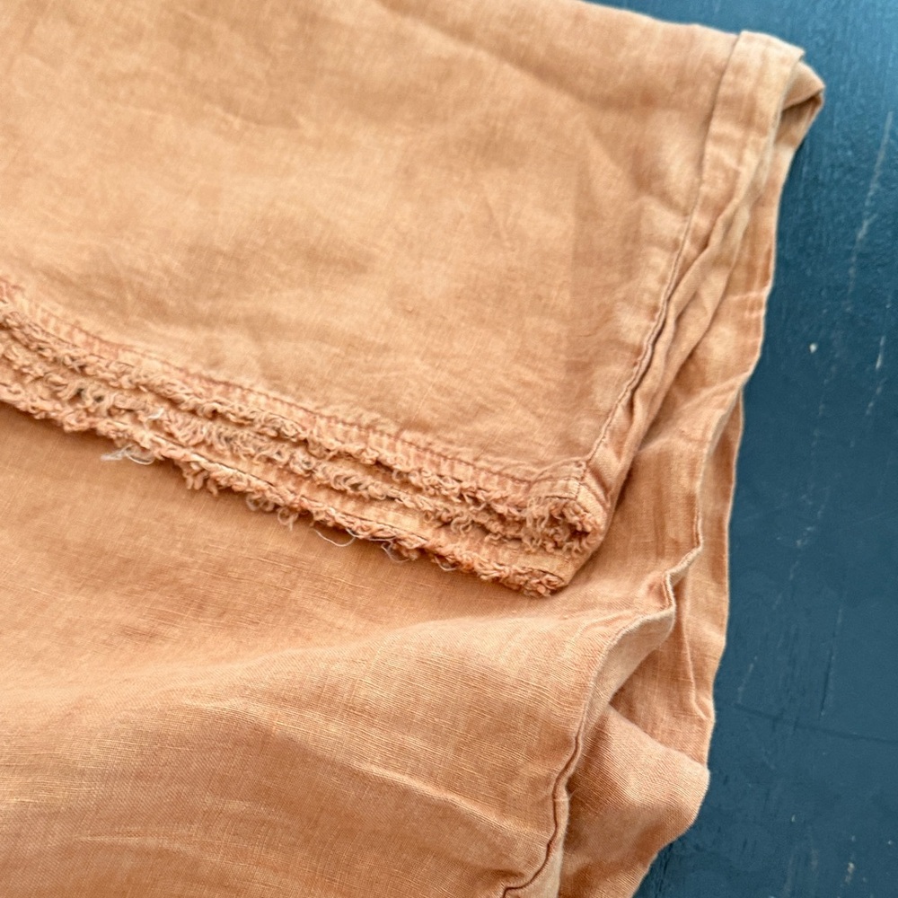 Bella Dahl Women's Smocked Waist Pants in Rust - Picture 4 of 4